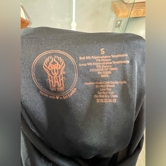 We Are Hah ‘Wrap It Up’ Swimsuit in Black - NWT - Size S- wrap one piece - Picture 5 of 7